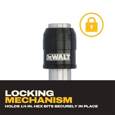 DEWALT Keyring 5 -Pack Screwdriving bit holder Set in the Screwdriver ...
