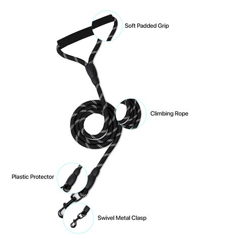 PETBABAS Reflective Adjustable Pet Leash for Dogs – Petbabas