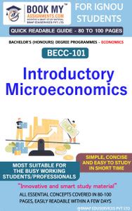 IGNOU BECC-101 Introductory Microeconomics Quick Readable Notes ...
