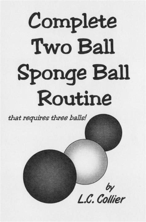 Image result for Sponge Ball Routine
