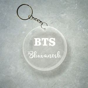 SY Gifts BTS Design With Bhuvanesh Name Key Chain Price in India - Buy ...