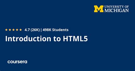 Introduction to HTML 5 Class 8 的图像结果