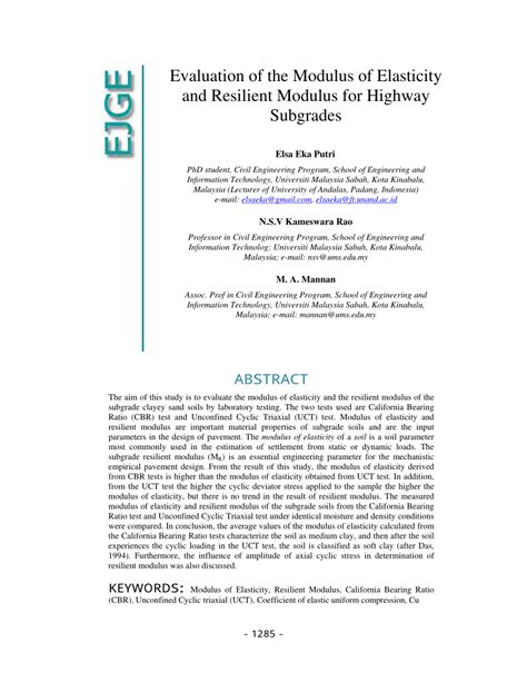 Image result for Resilient Modulus