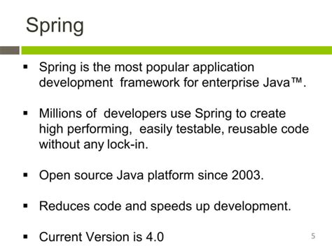 Spring Framework in Java 的图像结果