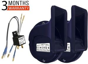 Generox Horn For Hero Splendor Plus Price in India - Buy Generox Horn ...