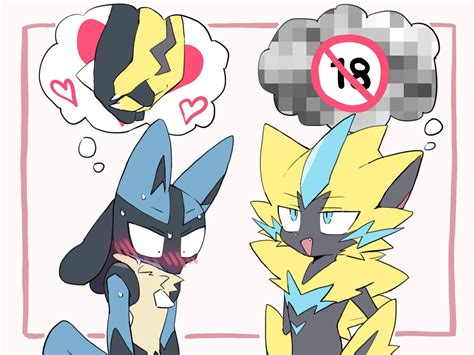 Zeraora x Lucario in 2024 | Cool pokemon wallpapers, Furry art, Pokemon art