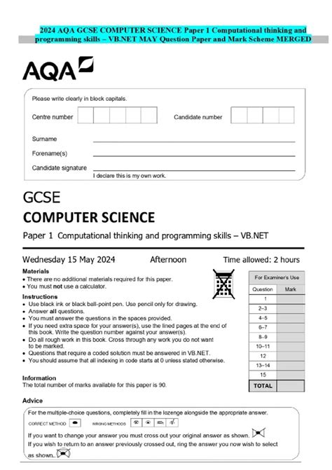 GCSE Computer Science AQA Protocols 的图像结果
