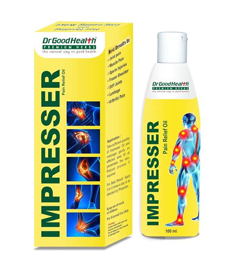 DrGoodHealth Pain Relief Impresser Pain Relief Oil | Ayurvedic Oil for ...
