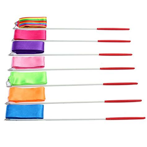 Generic Purple : 1pcs 4M Gym Dance Ribbon Rhythmic Art Gymnastic ...