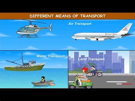 Modes of Transport Video Lecture - GK for UKG