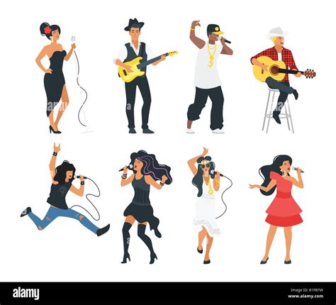 Rock Singer Clip Art