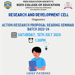 Research & Development Cell - Rizvi College of Education