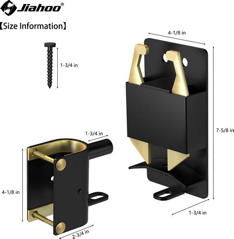JIAHOO 2 Way Farm Gate Latch, Heavy Duty Gate Latches for India | Ubuy