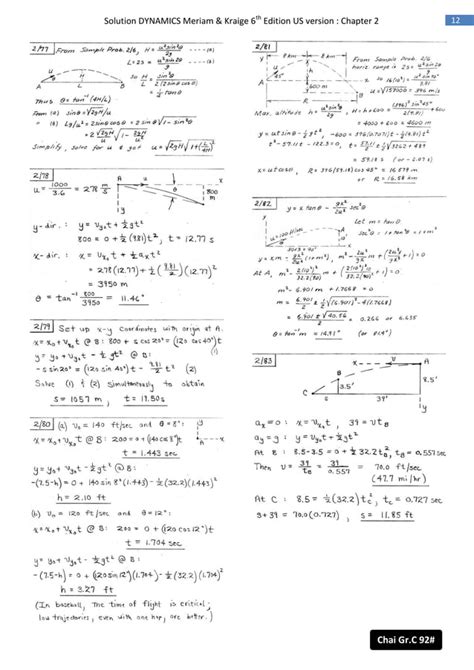 Image result for Engineering Dynamics Meriam 6th Edition Solution Problem