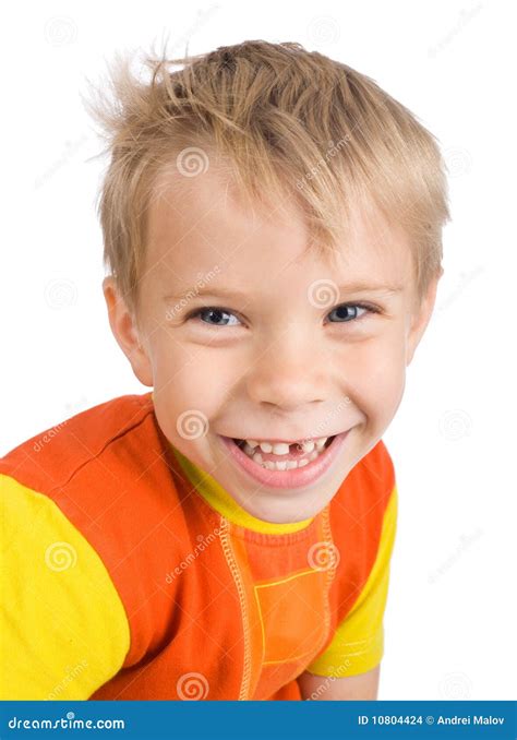 Smiling five-year-old boy stock photo. Image of happiness - 10804424