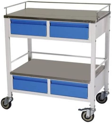 Medicine Trolley - Hospital Medicine Trolley Manufacturer from Ghaziabad