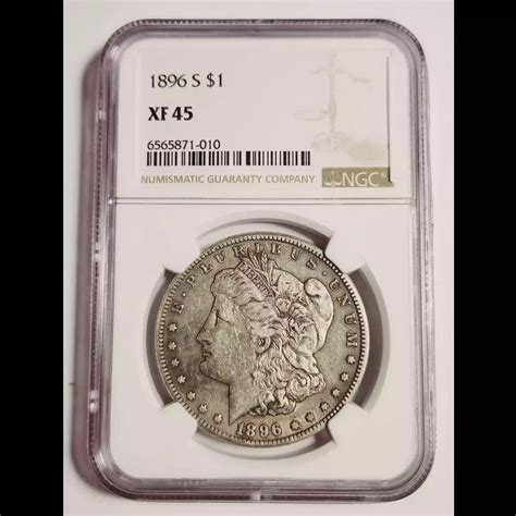 1896-S Morgan Silver Dollar NGC XF-45 - Bob Paul Rare Coins