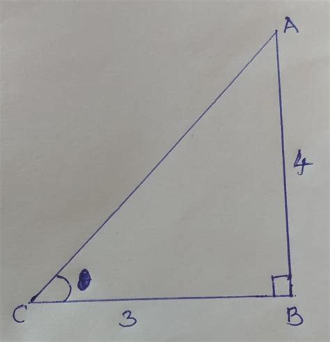 Amir has a right angular triangular tile measuring 3 units and 4 units ...