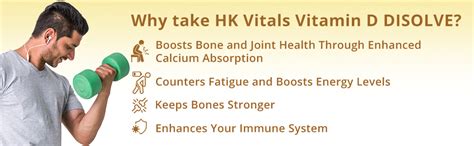HealthKart HK Vitals DISOLVE Vitamin D, for Stronger Bones, No Added ...