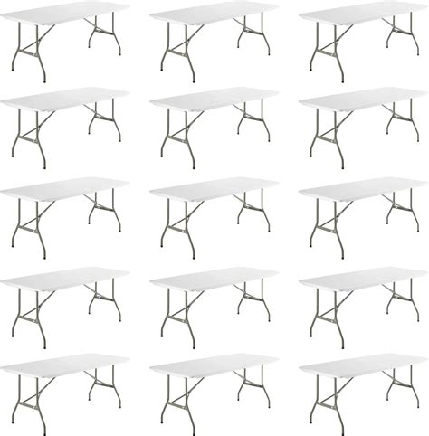 Amazon.com: 15 Pack 6-feet X 30" Heavy-Duty Granite White Plastic Bi ...