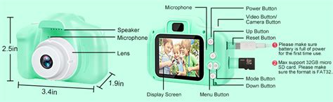 Buy CADDLE & TOES Instant Selfie Camera Toy for Kids | 13 MP 1080p HD ...