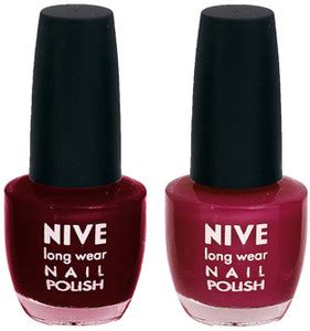Nive Colour Blast Nail Polish 1206201625 Red,Pink - Price in India, Buy ...