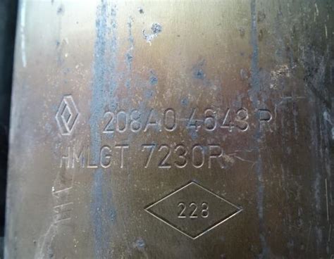 Diesel Particulate Filter (DPF) RENAULT CLIO IV (BH_), RENAULT CLIO IV ...