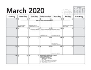 HCPSS A Day B Day Schedule 2019-20 | PPT