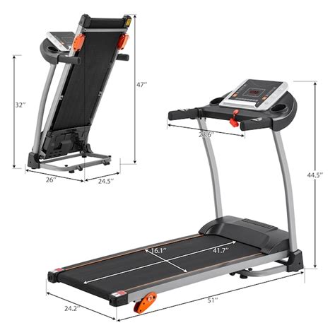 CASAINC Folding Treadmill LED Foldable Treadmill at Lowes.com