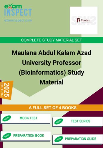 Maulana Abdul Kalam Azad University Professor (Bioinformatics) Study ...