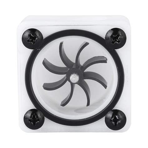 Buy Bewinner Flow Indicator, 2 Way / 3 Way Water Cooling Flow Meter ...