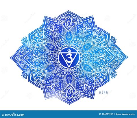 The Soul Star Chakra Symbol Vector Illustration. for Logo Yoga Healing ...