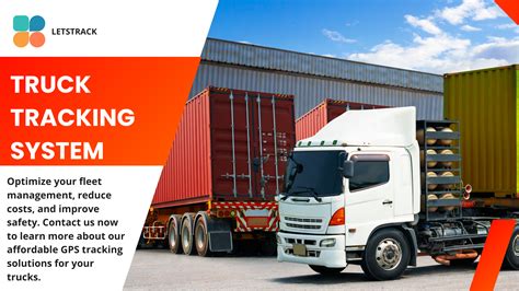 Letstrack GPS Truck Tracking | Optimize Fleet Efficiency & Save Costs ...