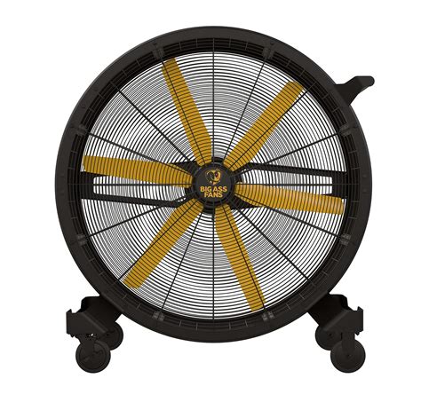 Buy Big Ass Fans Sidekick (Black/Yellow) - 48" mobile fan for indoor or ...