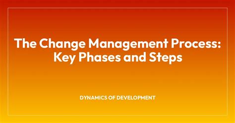 Change Management Process Steps 的图像结果