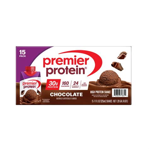 Premier Protein Chocolate Shake 15 ct | BJ's Wholesale Club