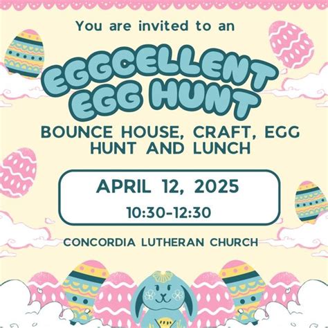 Eggcellent Egg Hunt, 185 Concordia Church Road, China Grove, NC, 12 ...