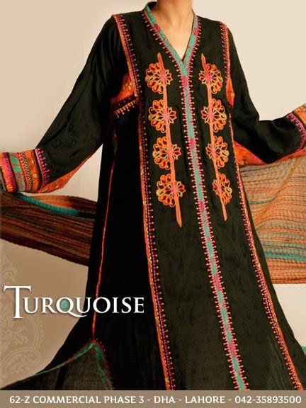 Turquoise Eid Dresses 2012-2013 | Turquoise Eid Collection