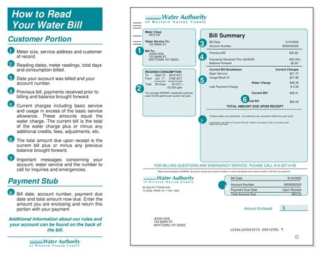 Free Printable Utility Bill Templates [PDF, Word]