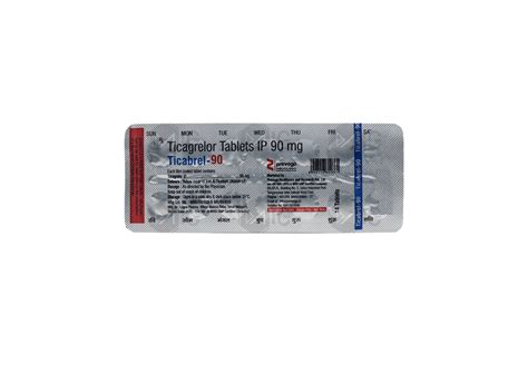 Ticabrel 90mg Tablet : Uses, Side Effects, Price & Substitutes