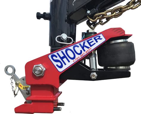 Buy Shocker Gooseneck Air Hitch & Coupler for Delco Trailers, Round 3 ...