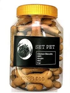 set pet Oven Baked Real Chicken Biscuits for Dogs & Cats, Good Source ...