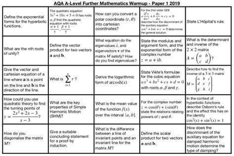Image result for AQA a Level Maths Topic Questions