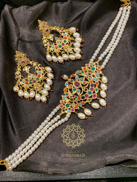 Riffat Multi Choker Set – Sadiahyderabadi