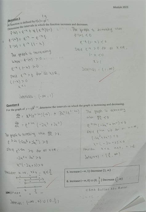 Image result for Increasing and Decreasing Functions Simple Example Problems