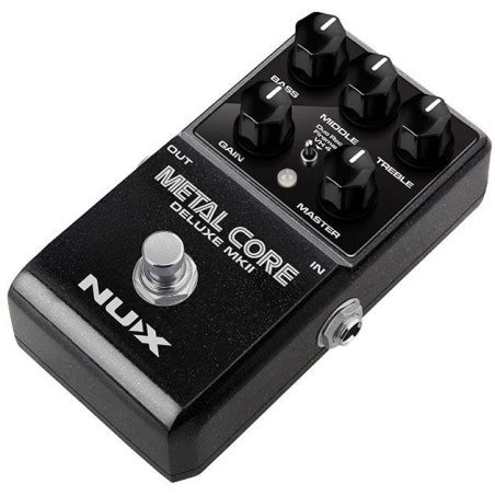 NUX Metal Core Deluxe MKII, Pedale preamp high gain con uscita IR