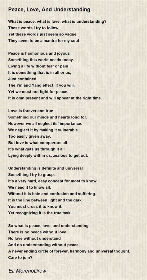 Poems About Love And Peace 5 Inspiring Holy Spirit Poems To Uplift