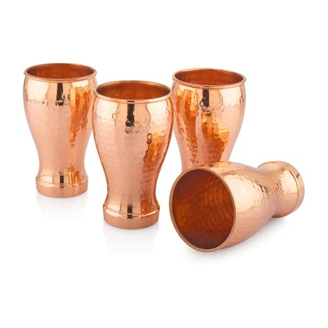 Buy Attro Varri Copper 4 Glass Set Improve Your Immunity, Brain ...