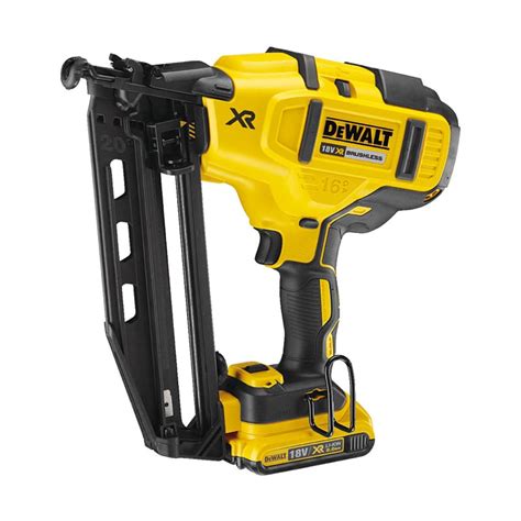 DeWALT 18V Brushless 16GA Finish Nail Gun DCN660D2-QW | Indus Marketing