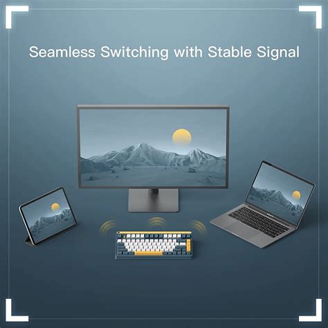 iQunix A80 Gaming Keyboard, 2.4G Wireless Mechanical | Ubuy India